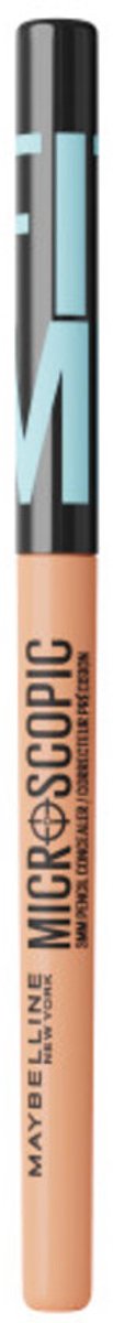Maybelline Fit Me Microscopic Concealer - 25 Medium - Precisie 3mm tip - 24 uur ondetecteerbare dekking - 0.28g