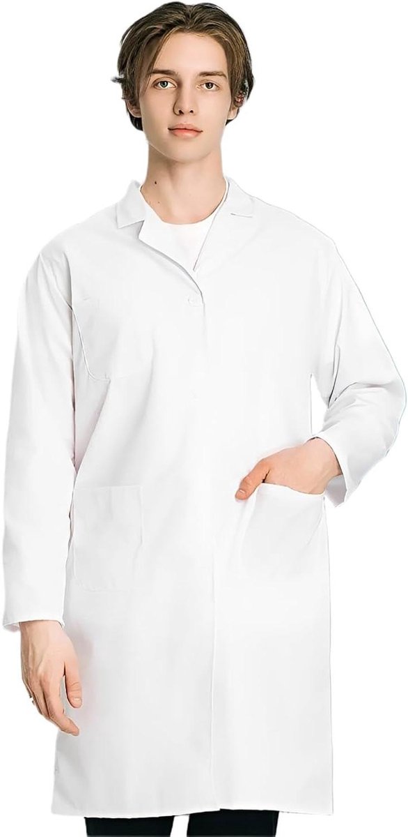 Labojas - Beschermende Kleding - Hygiënisch Werken - Dun en Licht - 3 Zakken - Wit