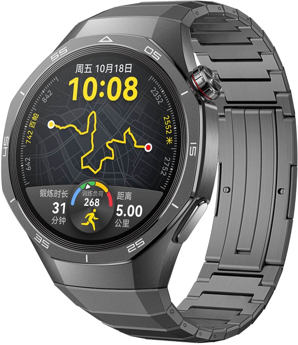 Titanium armband voor Huawei Watch GT 5 Pro 46 mm