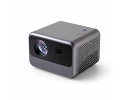 Ryoudavell -Mini Beamer - Smart 1080P Full HD - 4K Ondersteuning - 10.000 Lumen - WiFi & Bluetooth - Ingebouwde Speakers - Draagbare Thuisbioscoop - iOS & Android - Autofocus + Smart Remote