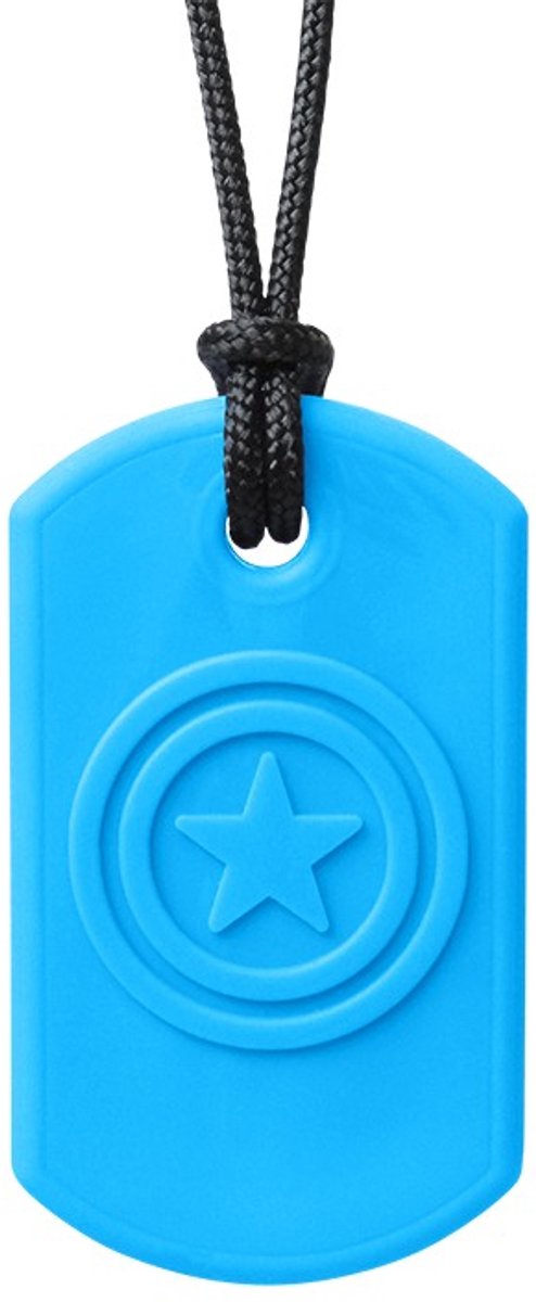 ARK Therapeutic kauwketting sensorisch speelgoed blauw XT medium.