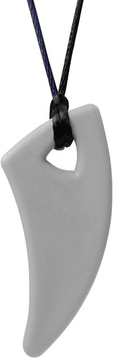 ARK Therapeutic kauwketting speelgoed - Saber Tooth grijs.