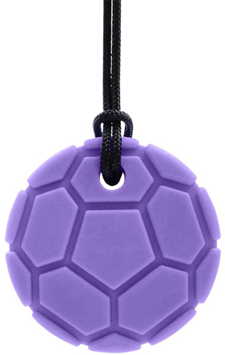 ARK Therapeutic kauwketting voetbal lavendel XXT - sensorisch speelgoed.