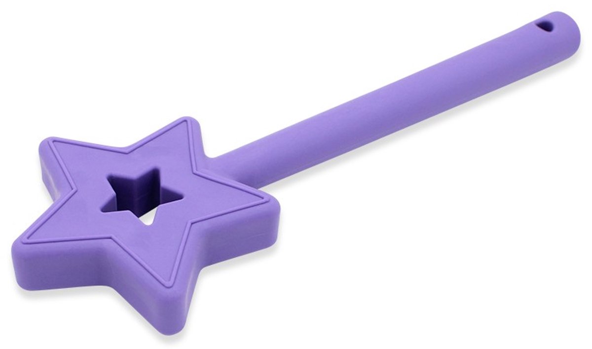ARK Therapeutic kauwspeelgoed toverstaf lavendel XXT voor kinderen.