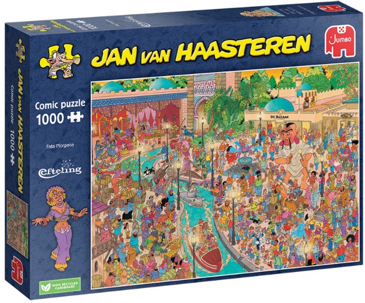Jan van Haasteren - Efteling Fata Morgana - 1000 stukjes puzzel - Legpuzzel — afbeelding 7