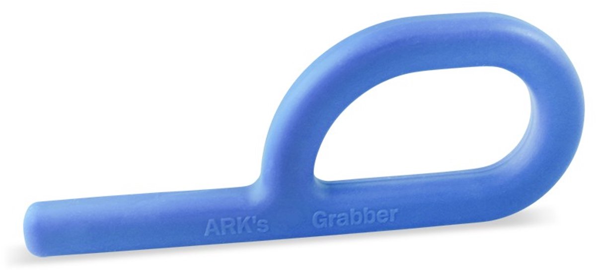 ARK Therapeutic kauwspeelgoed Grabber Original bijttool sensorisch blauw.