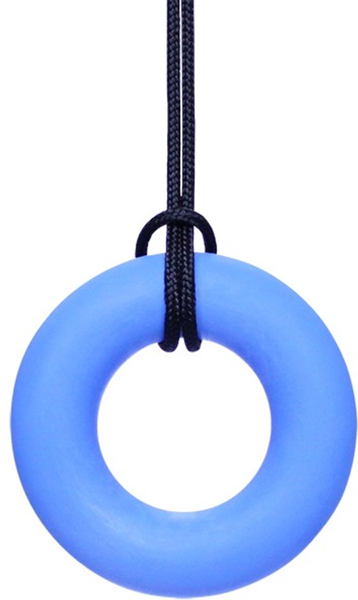 ARK Therapeutic bijtketting kauwketting ring blauw XXT - sensorisch speelgoed.