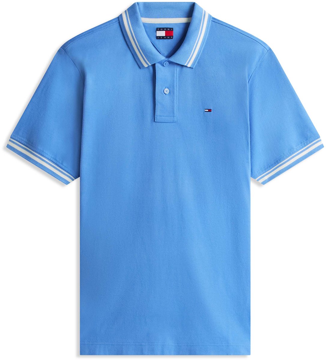 Tommy Jeans Polo Tjm Reg Tipped Polo Fashion Wear Volwassen Blauw