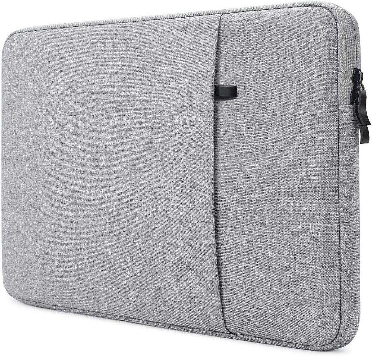 Ntech - Hoes Geschikt voor MacBook Neo Hoes Sleeve Spatwater proof Grijs - Mabook Neo 13 hoes met handvat & ruimte voor accessoires - Hoes Geschikt voor Macbook Neo (A18 Pro) M5 hoes - Hoes Geschikt voor Macbook Neo M5 2026 case