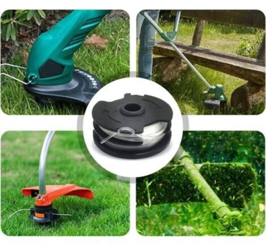 Lot van 4 vervangingselementen geschikt voor LIDL Parkside, PRTA 20-Li A1, B2, C3, PRT 550 A1, A3, PRT 300 A1-2 x 10 m 1,65 mm van Merkloos	 — afbeelding 4