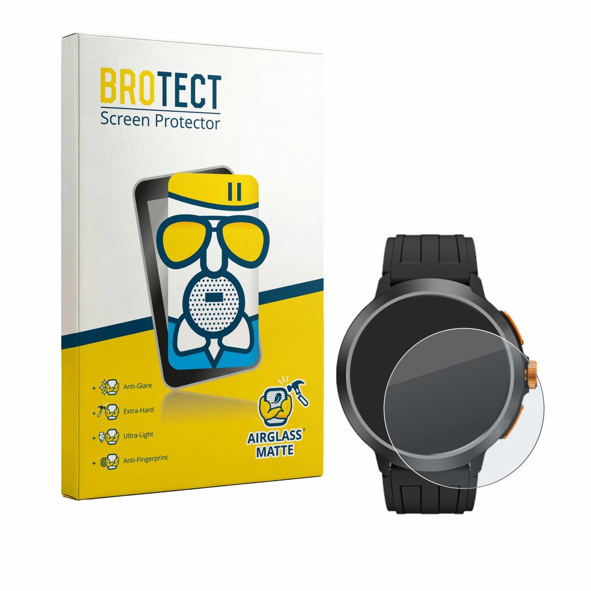 BROTECT - Screenprotector voor Cubot BeatBox - Folie Beschermfolie Beschermglas matte
