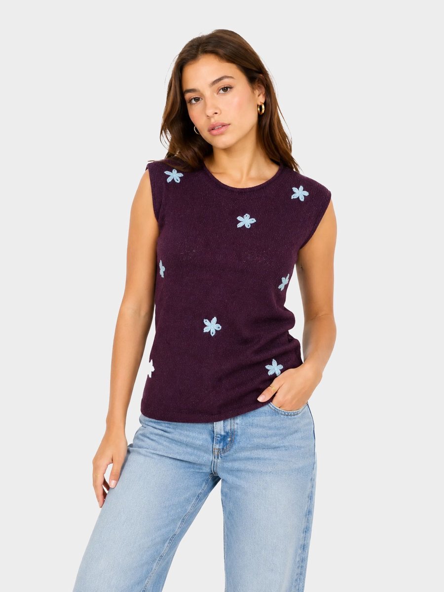 Blair knitting top