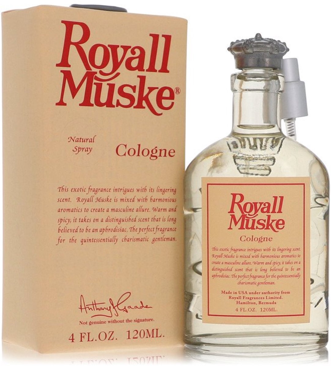 Royall Fragrances Royall Muske all purpose lotion / cologne 120 ml
