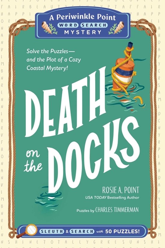 A Periwinkle Point Word Search Mystery- Death on the Docks:  ... - cover