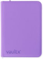 Vault X 9-Pocket Exo-Tec® Zip Binder - Verzamelmap - 360 Kaarten/Paars