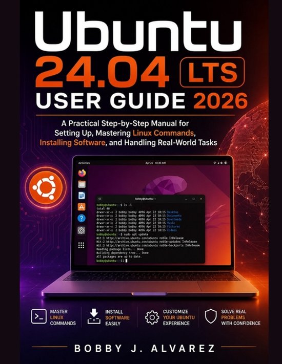 Ubuntu 24.04 LTS User Guide 2026 - cover