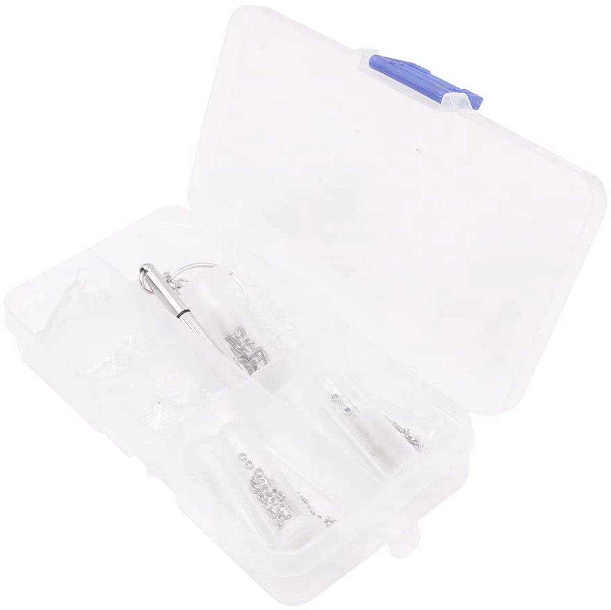 ONF3 - Eyeglass Repair Kit - Silicone Neuspads - Anti-slip Comfort - 15mm - Vervangende Neuspads - Ideaal voor Brillen en Zonnebrillen