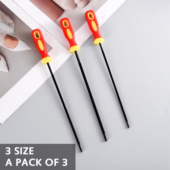 Kettingzaag Slijpset - Vijlen Set - Zaag Scherp Maken - 3 Verschillende Maten - 4.0 4.8 5.5 mm - Grijs — afbeelding 2