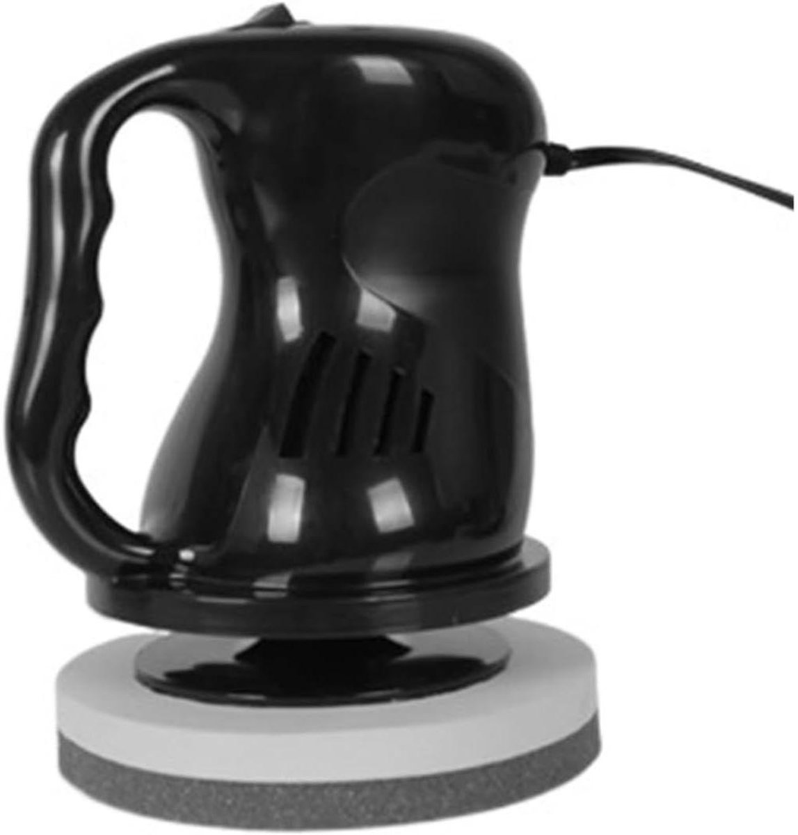 Elektrische polijstmachine - Auto waxmachine - Auto polijsten - Variabele snelheidsregeling - 16x13cm - Zwart
