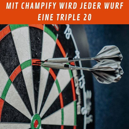 Dartpijlen Set - Stalen Pijlen - Precisie Werpen - Messing Barrel - 3 Darts - Zilver — afbeelding 2