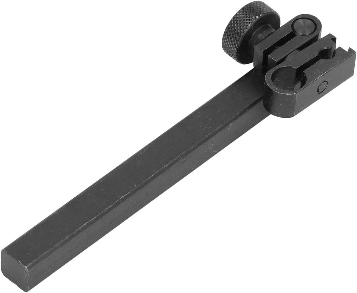 Meetklok Houder - Test Indicator - Nauwkeurig Meten - Aluminiumlegering - 100 Mm - Grijs