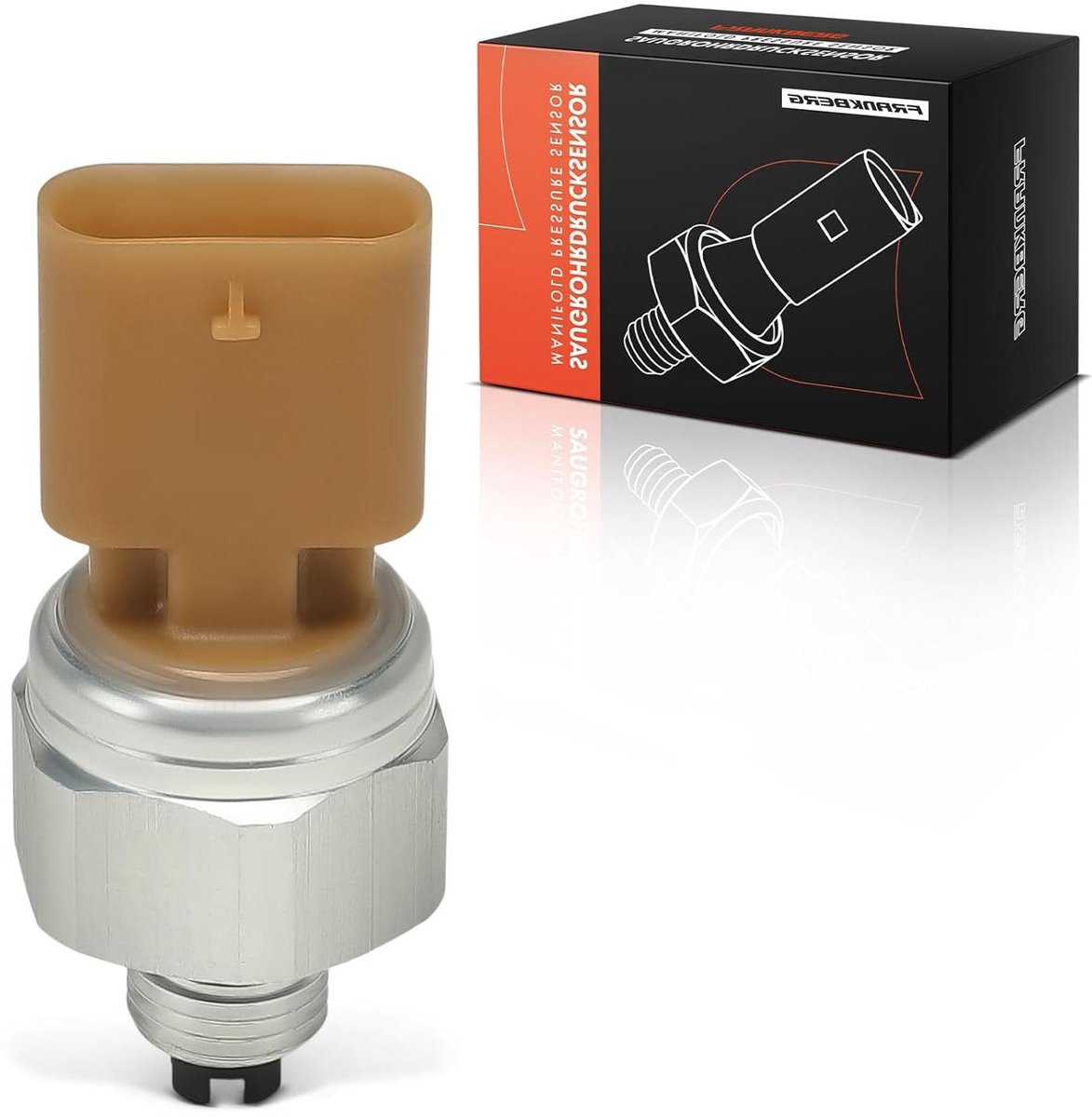 Druksensor Luchtdruk - Hoogteverstelling Sensor - Motoronderdelen Vervangen - Directe Pasvorm - 8 x 8 x 8 cm - Zwart