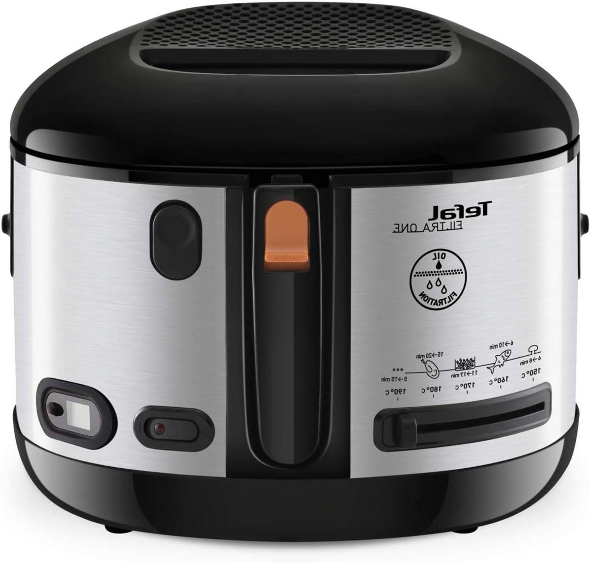 Friteuse - Keukenapparaat - Lekkere Snacks - Ruim 2 Liter - 3600 Watt - Zilverkleurig
