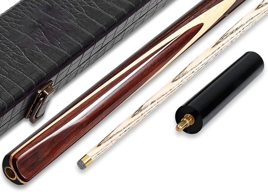 Biljartkeu - Snooker Keu - Spel Verbeteren - Handgemaakt Essenhout - 145 cm 9mm - Natuurlijk — afbeelding 3