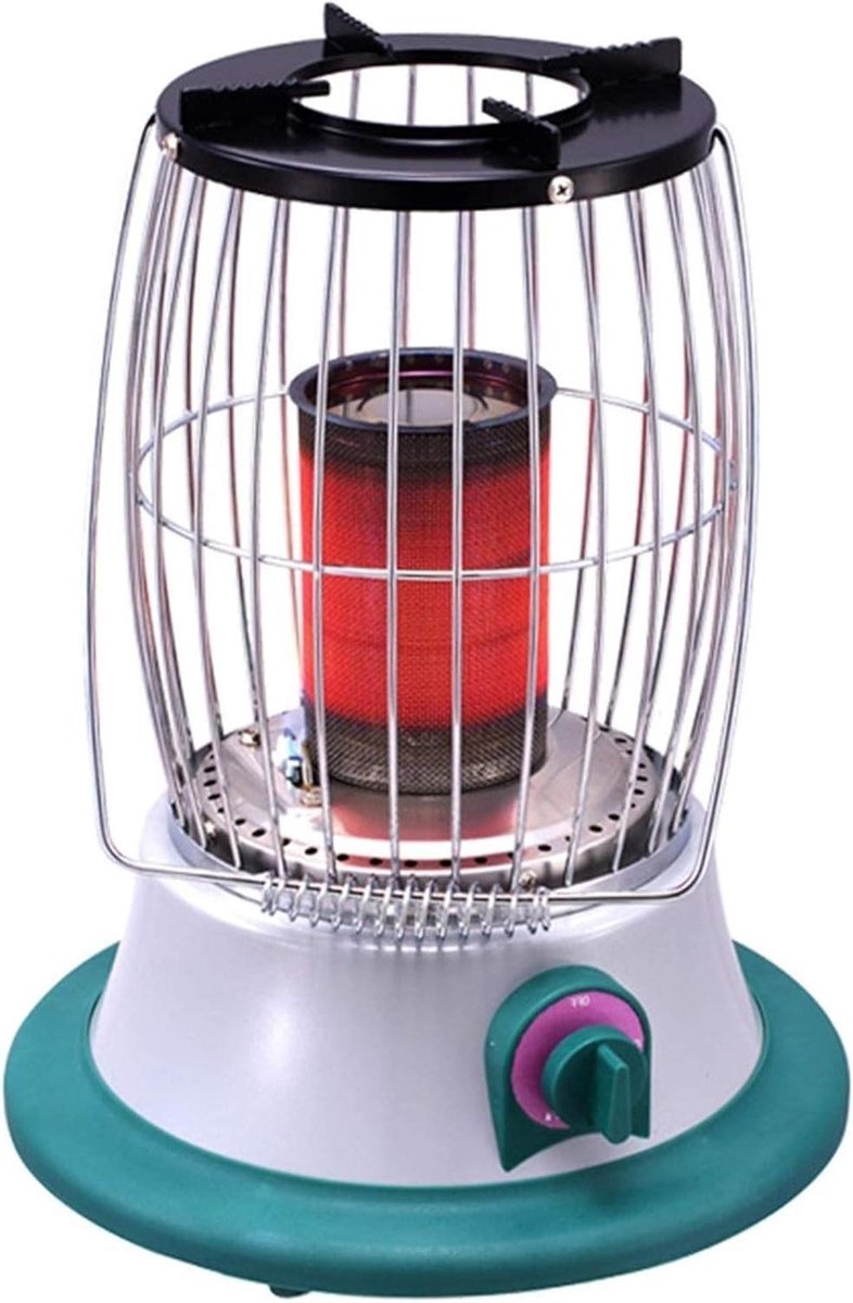 Terraskachel - Warmte Lamp - Buiten Verwarmen - Draagbaar Roestvrij Staal - 38x30cm - Zilver