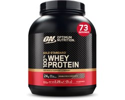 Optimum Nutrition Gold Standard 100% Whey Protein - Double Rich Chocolate - Proteine Poeder - Eiwitshake - 2270 gram (71 servings)