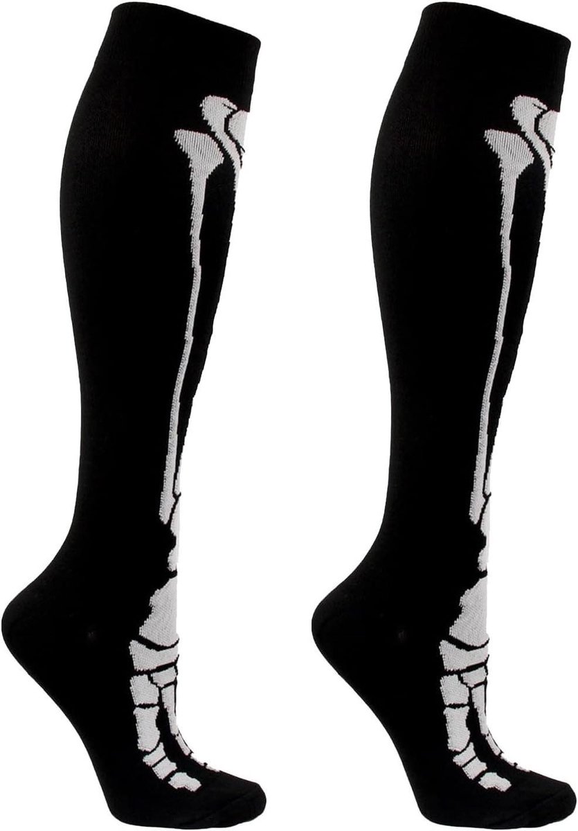Warme Sokken - Overknees - Comfort Thuis - Zacht en Ademend - 1 Paar - Hartjespatroon