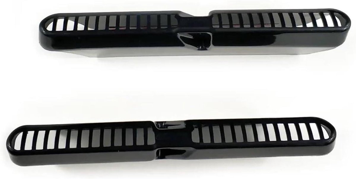 Ventilatie Grille - Luchtkanaal Afdekking - Auto Interieur - Stofdicht Ontwerp - 80 Gram - Zwart