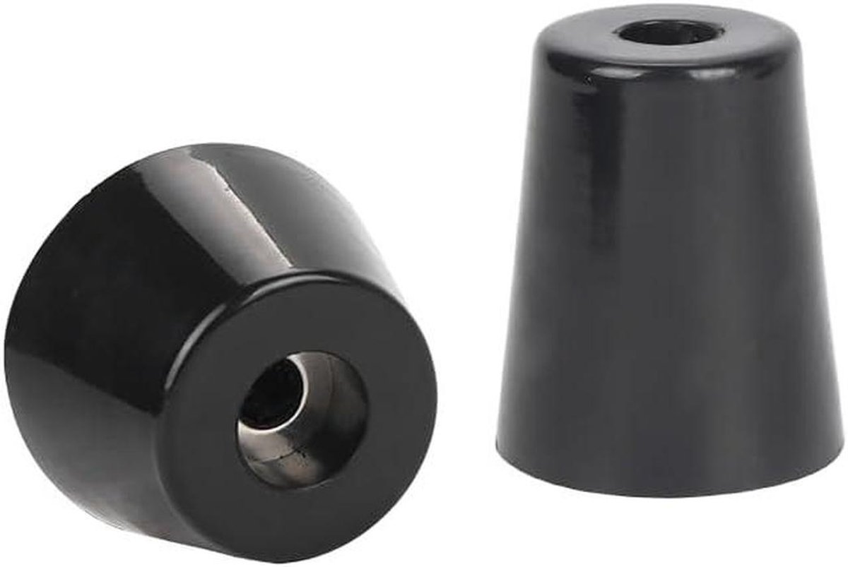 Rubberen Voetjes - Vloerbeschermers - Meubels Beschermen - Antislip - 4 stuks - Zwart
