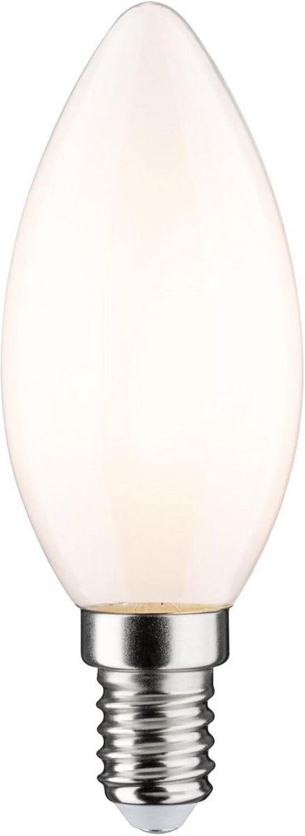 Dimbare LED Kaarslamp E14 Opaal Glas Warm Wit Licht