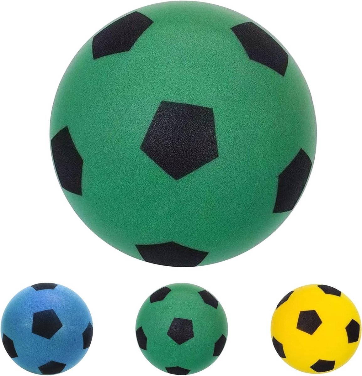 Zachte Voetbal voor Binnen, Maat 5, Ideaal voor Training en Spel, Schokabsorberend en Geluidloos
