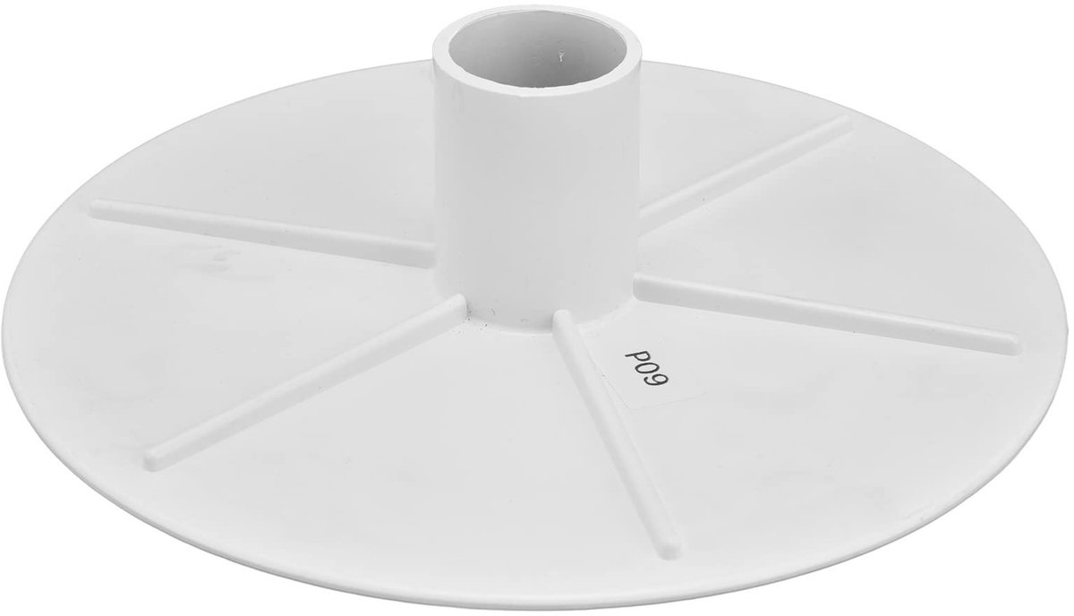 aladdien - Vacuümplaat skimmer - Kunststof materiaal - 20,3 cm - Filterdeksel zwembad - Effectief vuilfilter - Geschikt voor verzonken zwembaden