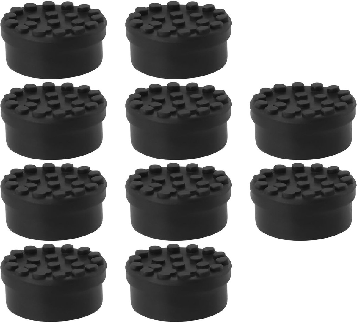 aladdien - Rubber TrackPoint Caps - Verbeter Grip en Controle - 10 Stuks - Geschikt voor Laptop - Hoogwaardige Kwaliteit - Perfecte Pasvorm - Geschi..