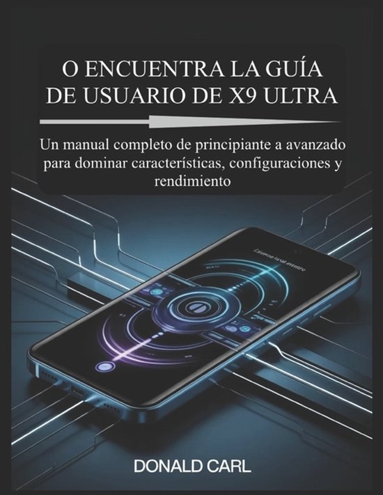 O Encuentra La Guía de Usuario de X9 Ultra - cover