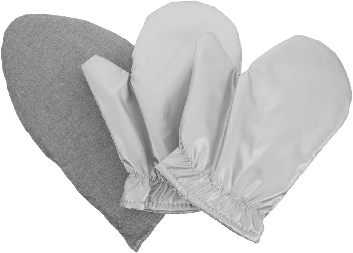 Stoomstrijkhandschoen - Strijkplankset - Kleding Stomen - Waterdichte Isolatie - 23 x 16 x 2 cm - Grijs