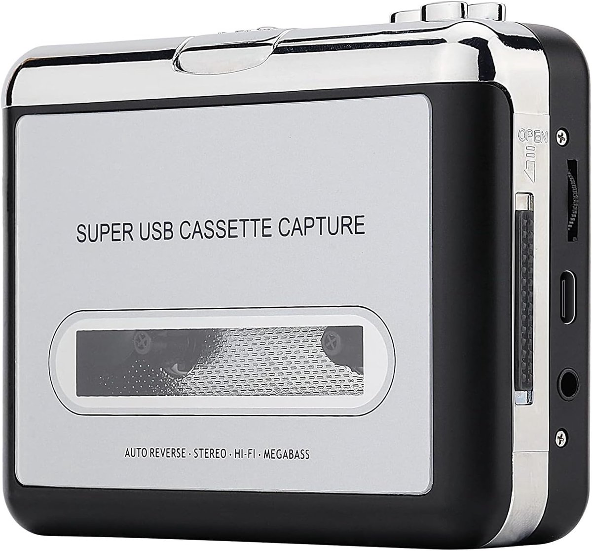 Cassette Speler & Converter – draagbare Walkman met USB opname
