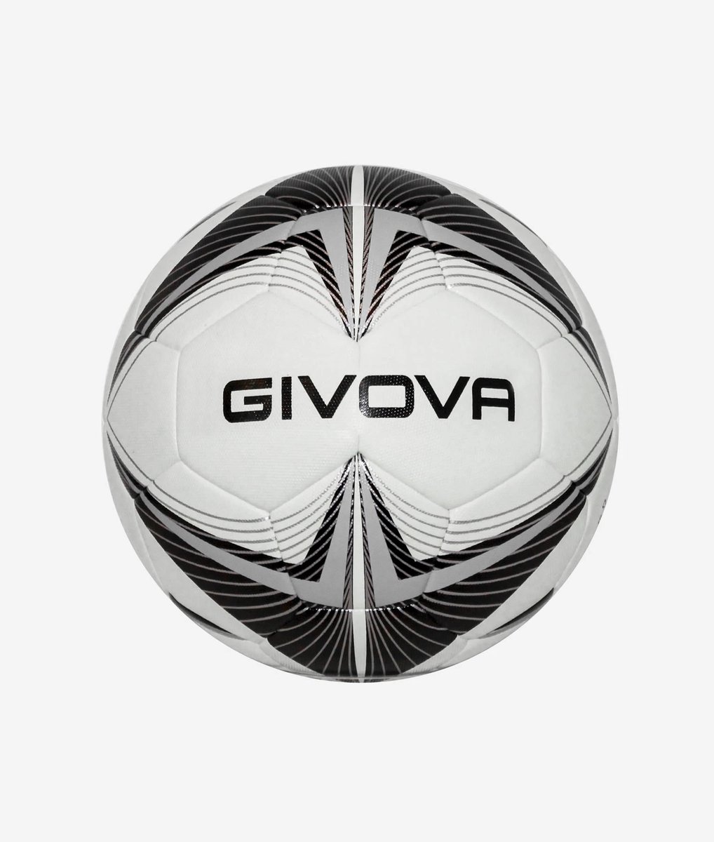 Givova voetbal - pallone Match King - zwart - maat 4