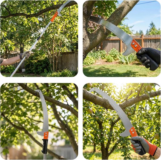 Dailygoods- Snoeizaag Lange Bereik - Snoeizaag Accu - Snoeizaag Inklapbaar - Snoeizaag Telescopisch - Snoeizaag Elektrisch - Duurzaam Gelegeerd Staal - Boomsnoeier van Dailygoods — afbeelding 5
