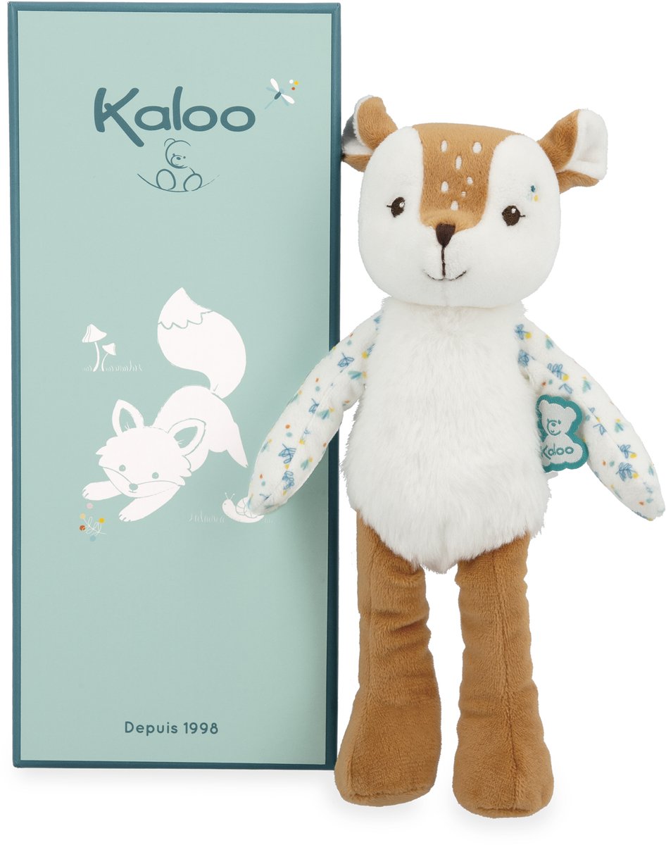 Kaloo knuffel Nathan het hertje - Fripons - zachte pluche speelgoed.