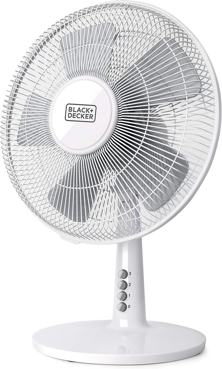 Krachtige Ventilator met Kunststof Behuizing Wit