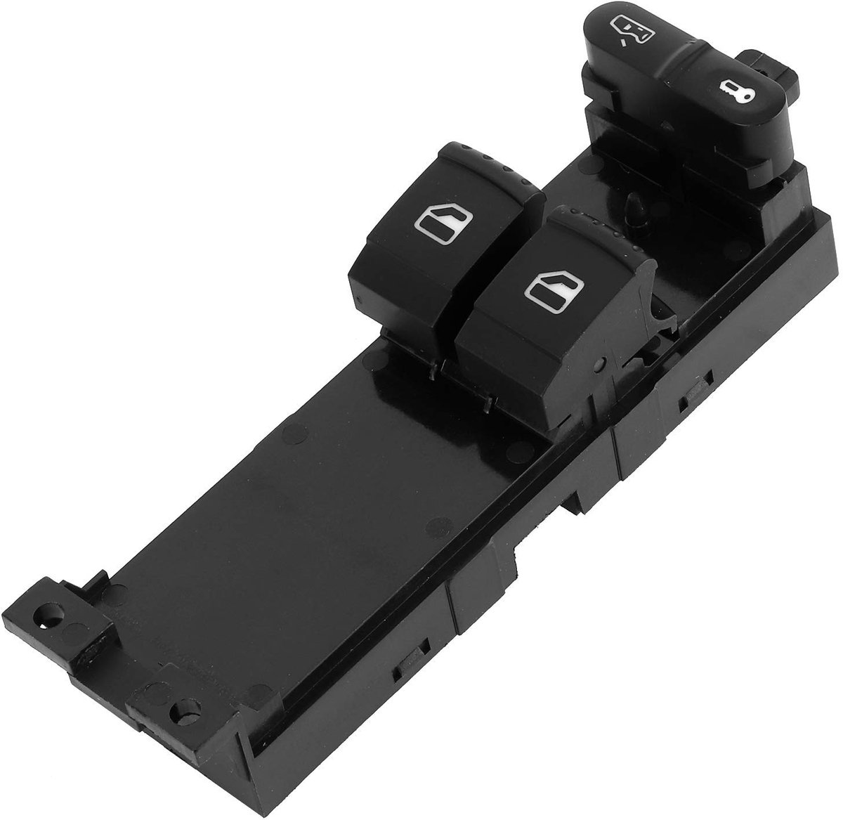 SPHProducts - Autoruit Schakelaar Vervanging - Linksvoor Elektrische Master Schakelaar - Hoogwaardige ABS - Zwart - Ruitbediening Controller - Geschik