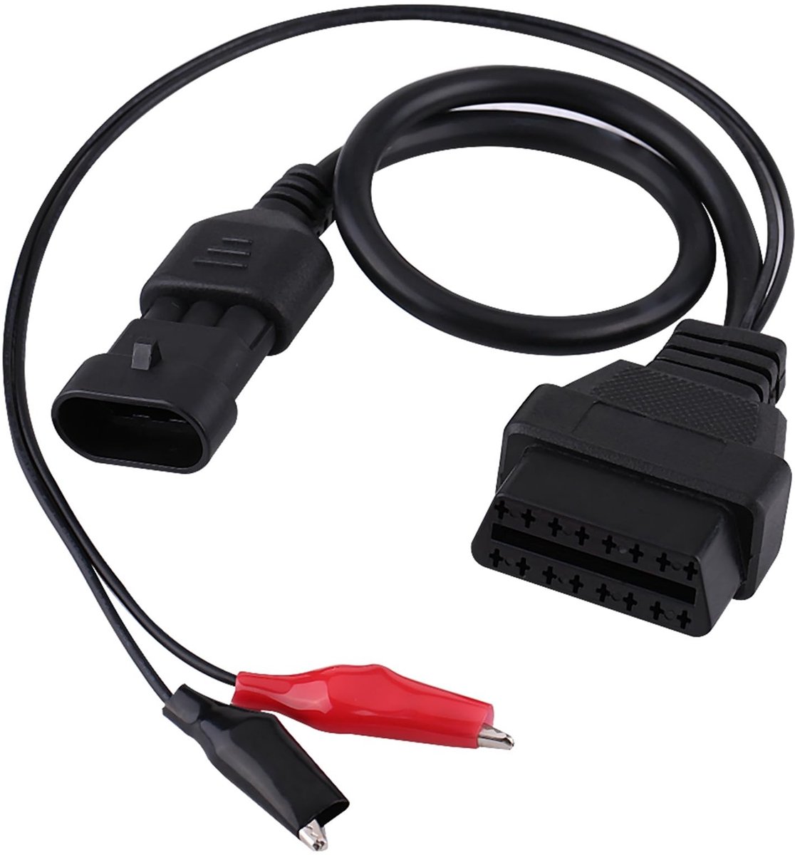 OBD2 Adapter Kabel 3-Pin naar 16-Pin voor Fiat Lancia Alfa Romeo
