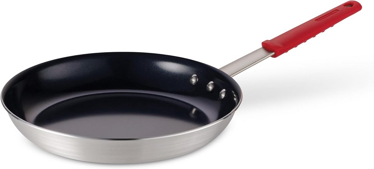 Grote Keramische Koekenpan 30 cm PFAS PFOA-vrije Antiaanbaklaag Oven- en vaatwasserbestendig