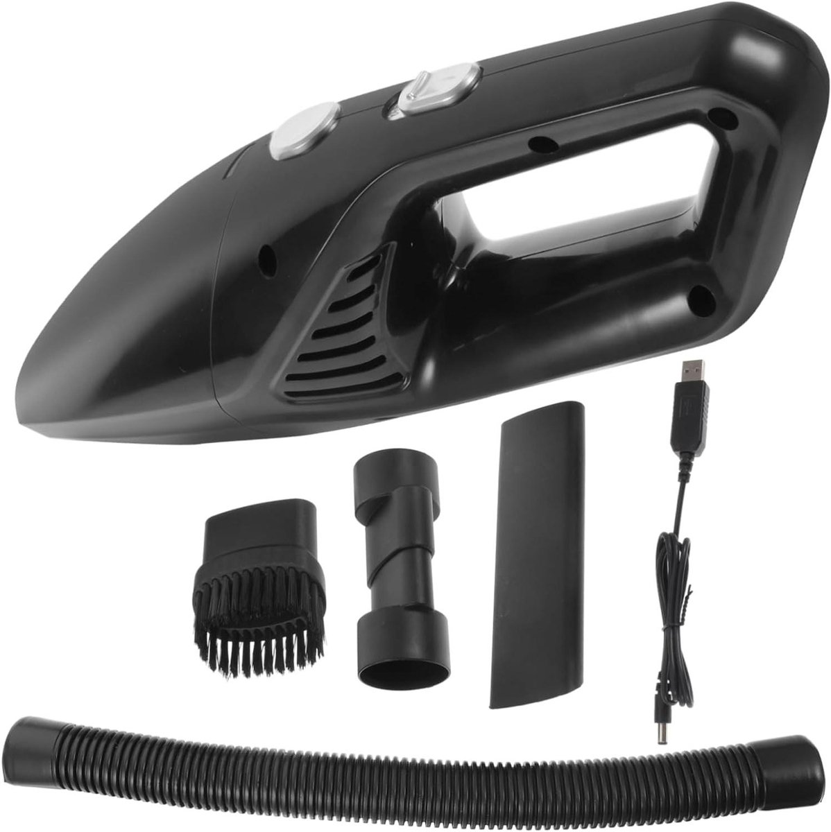 Handstofzuiger - Autostofzuiger - Auto Reinigen - 7000Pa Zuigkracht - 30 x 11 x 10 cm - Zwart