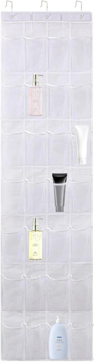 Schoenen Organizer - Opberghouder Kast - Ruimte Besparen - Ademend Mesh - 160 x 48 cm - Wit