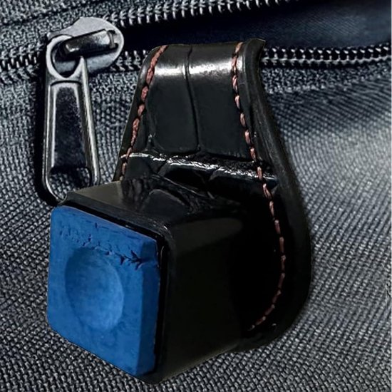 Krijthouder Pool Biljart - Krijt Clip - Sport Praktijk - Magnetisch Systeem - 5x4x6 cm - Zwart — afbeelding 4
